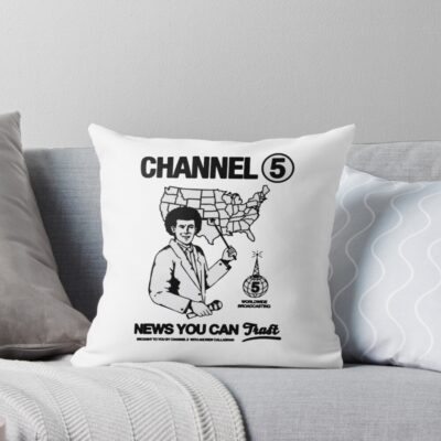 Channel 5 News You Can Trust Throw Pillow