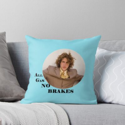 Andrew Callaghan Investigative Reporting Throw Pillow
