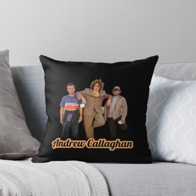 Andrew Callaghan On Assignment Throw Pillow