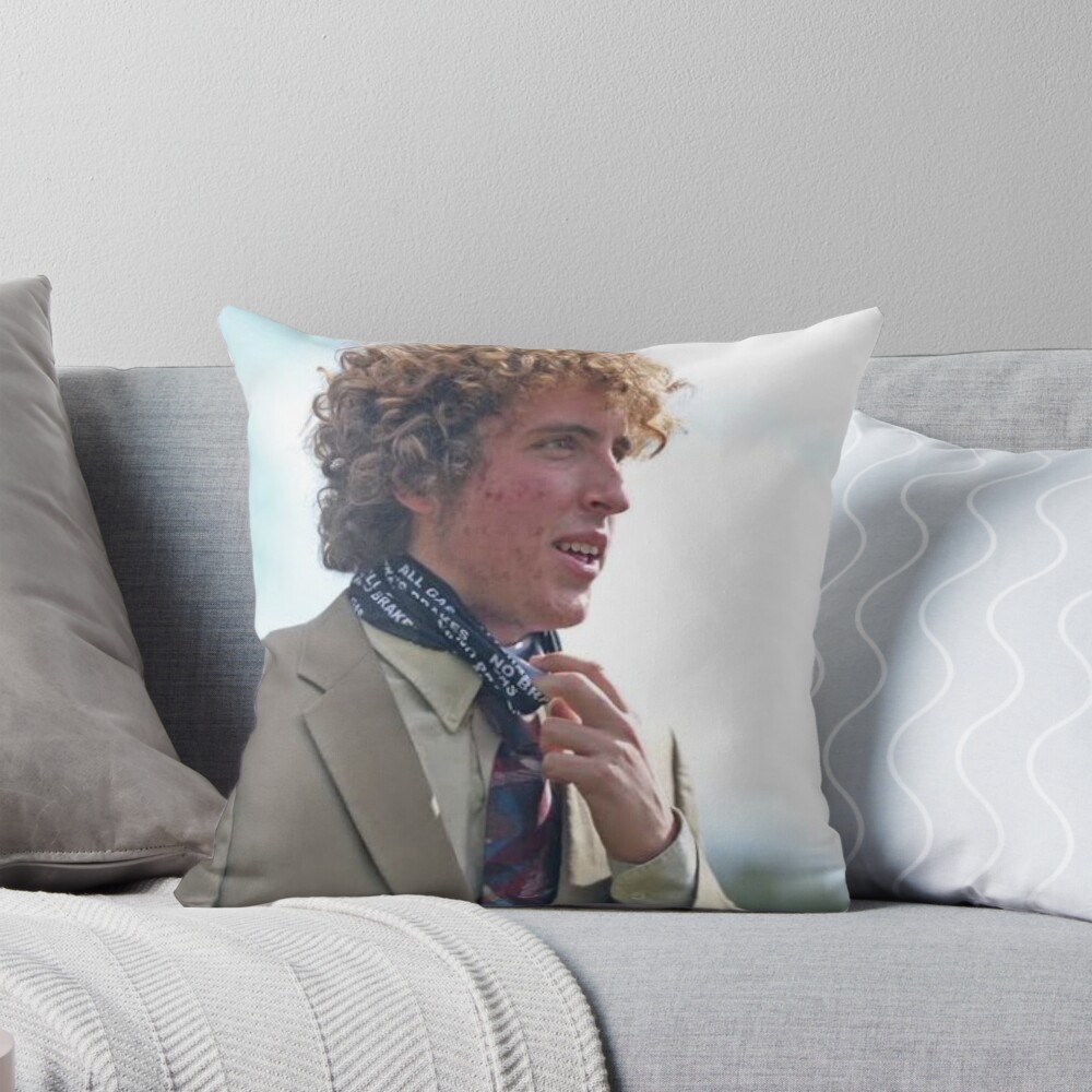 Andrew Callaghan On The Road Throw Pillow