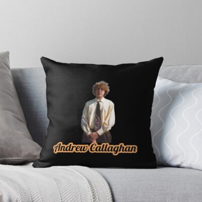Andrew Callaghan Field Reporter Throw Pillow