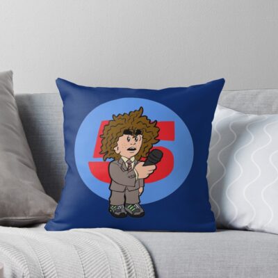 Andrew Callaghan Trendy Channel 5 Throw Pillow