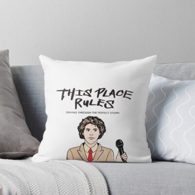 This Place Rules Channel 5 Throw Pillow