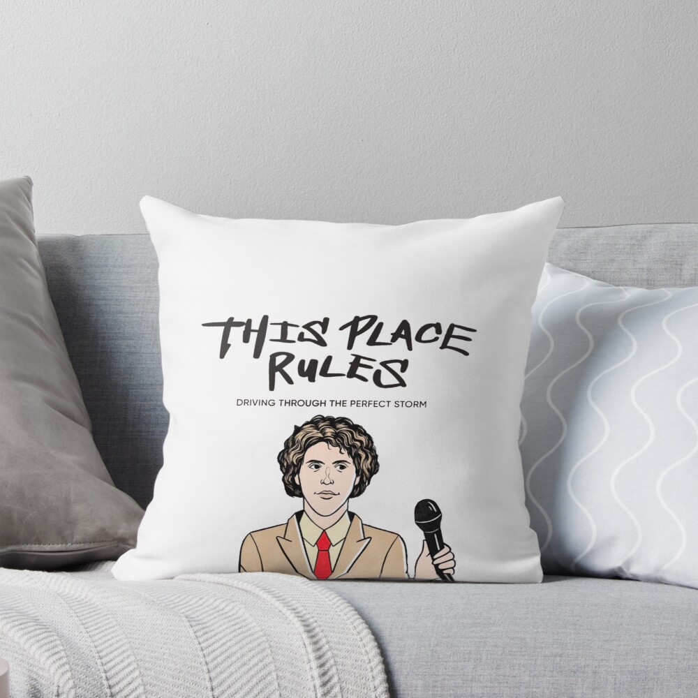 This Place Rules Channel 5 Throw Pillow