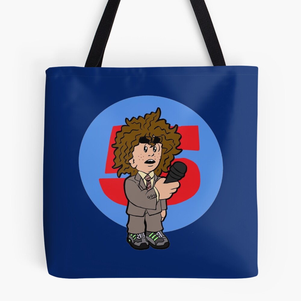 Andrew Callaghan Trendy Channel 5 Tote Bag