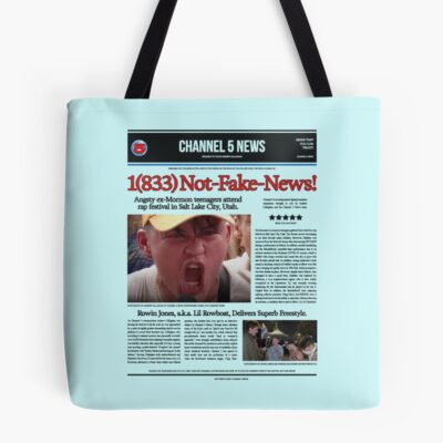 Channel 5 News Reporter Tote Bag