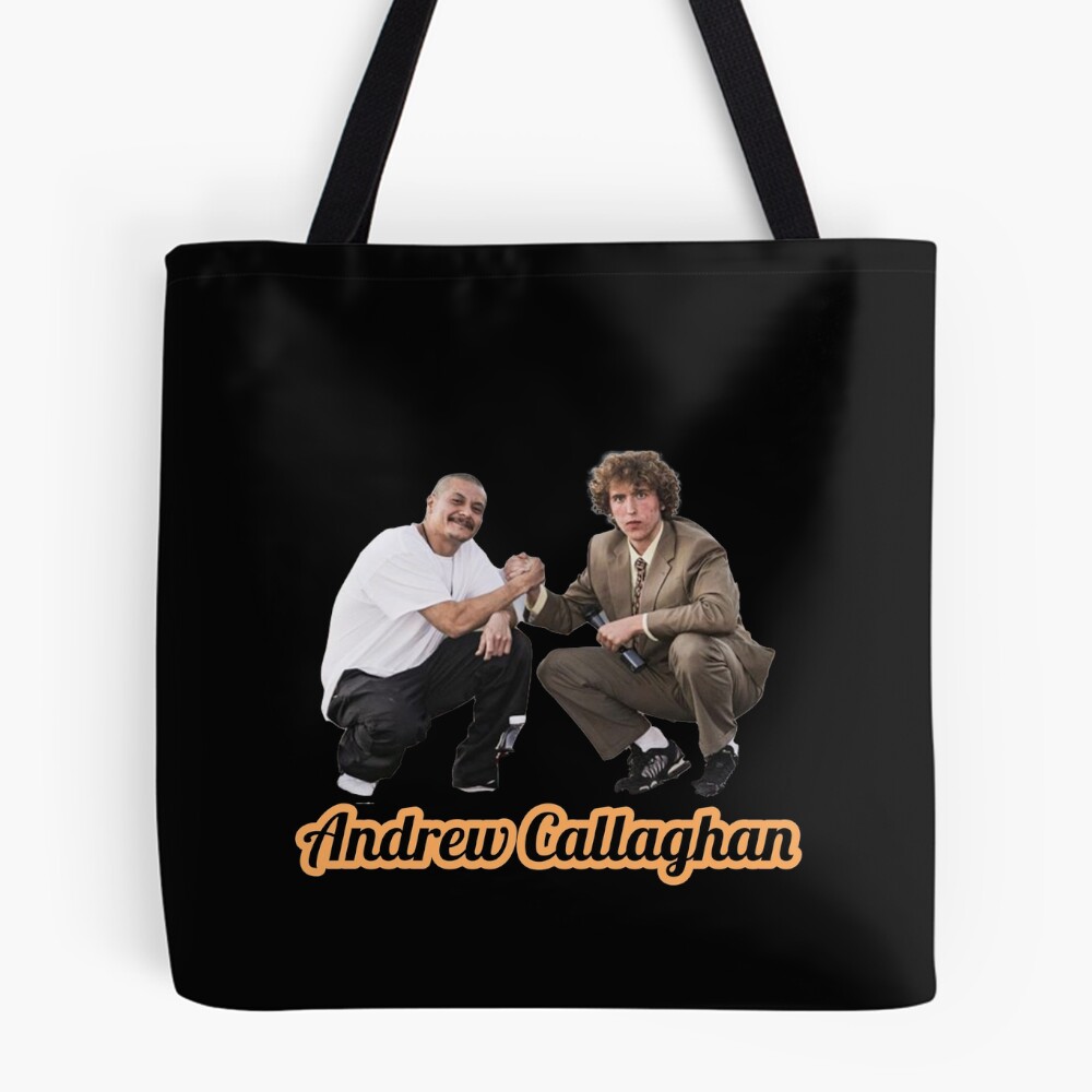 Andrew Callaghan News Reporter Tote Bag